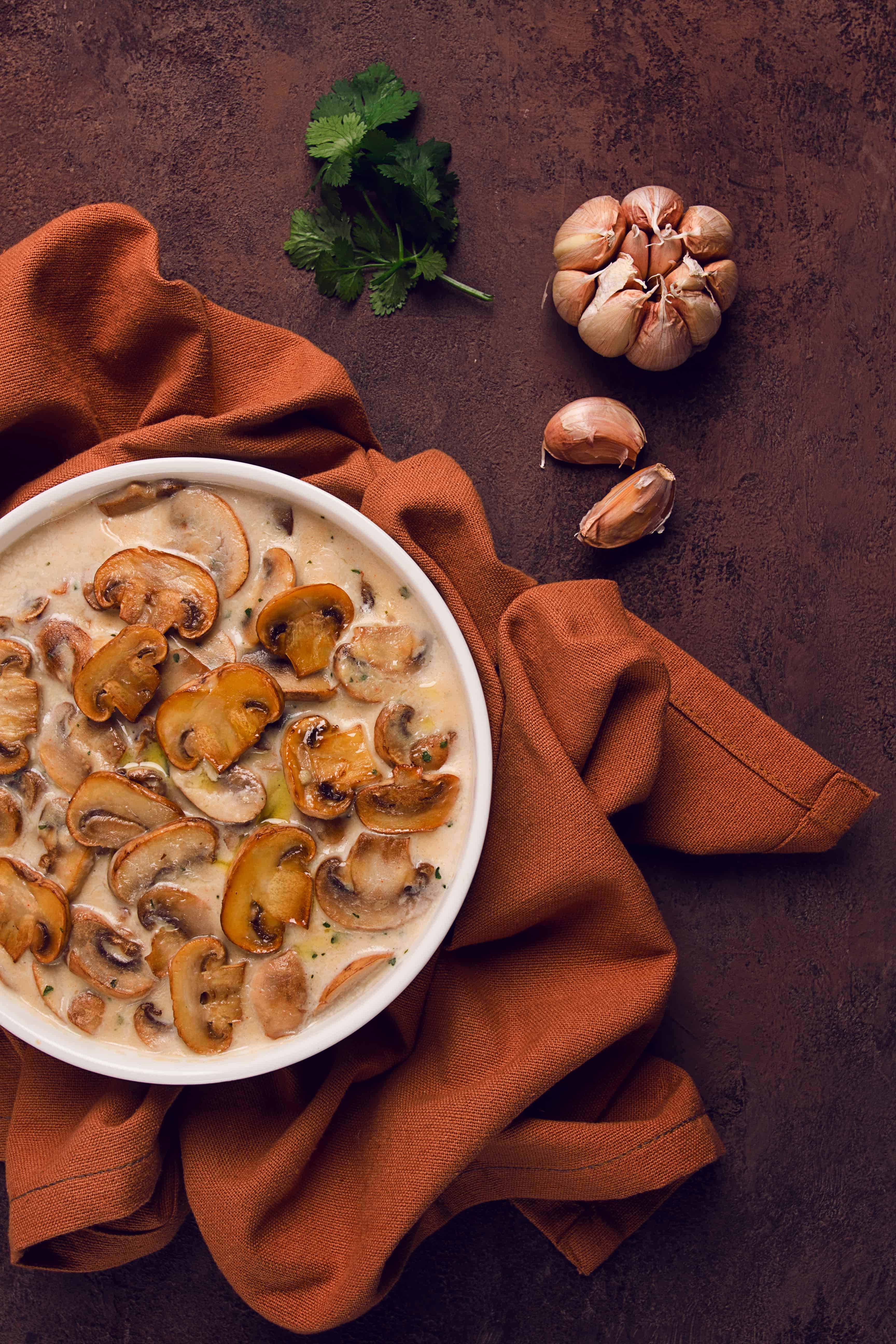 Butter Garlic Mushroom