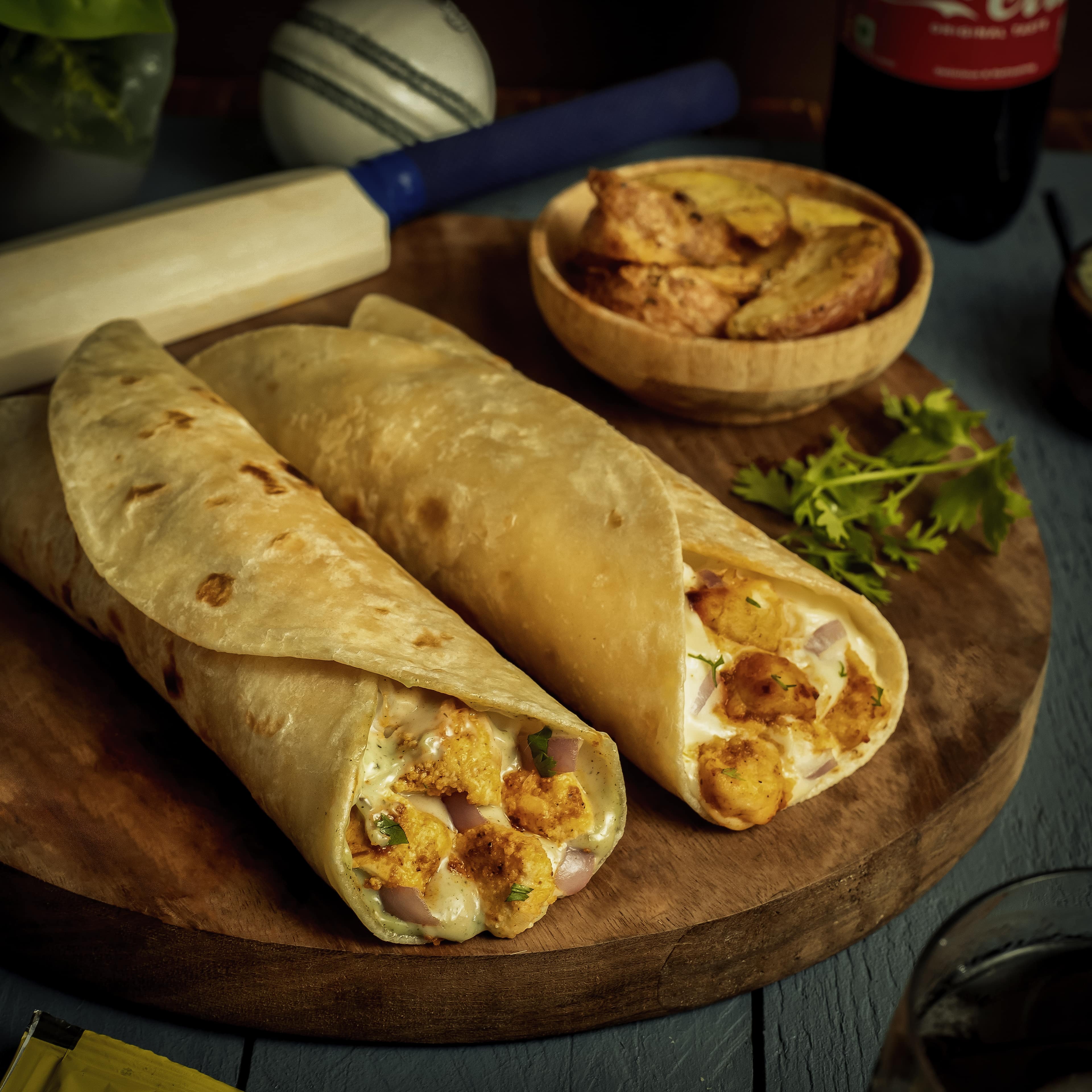 Chicken Kathi Rolls