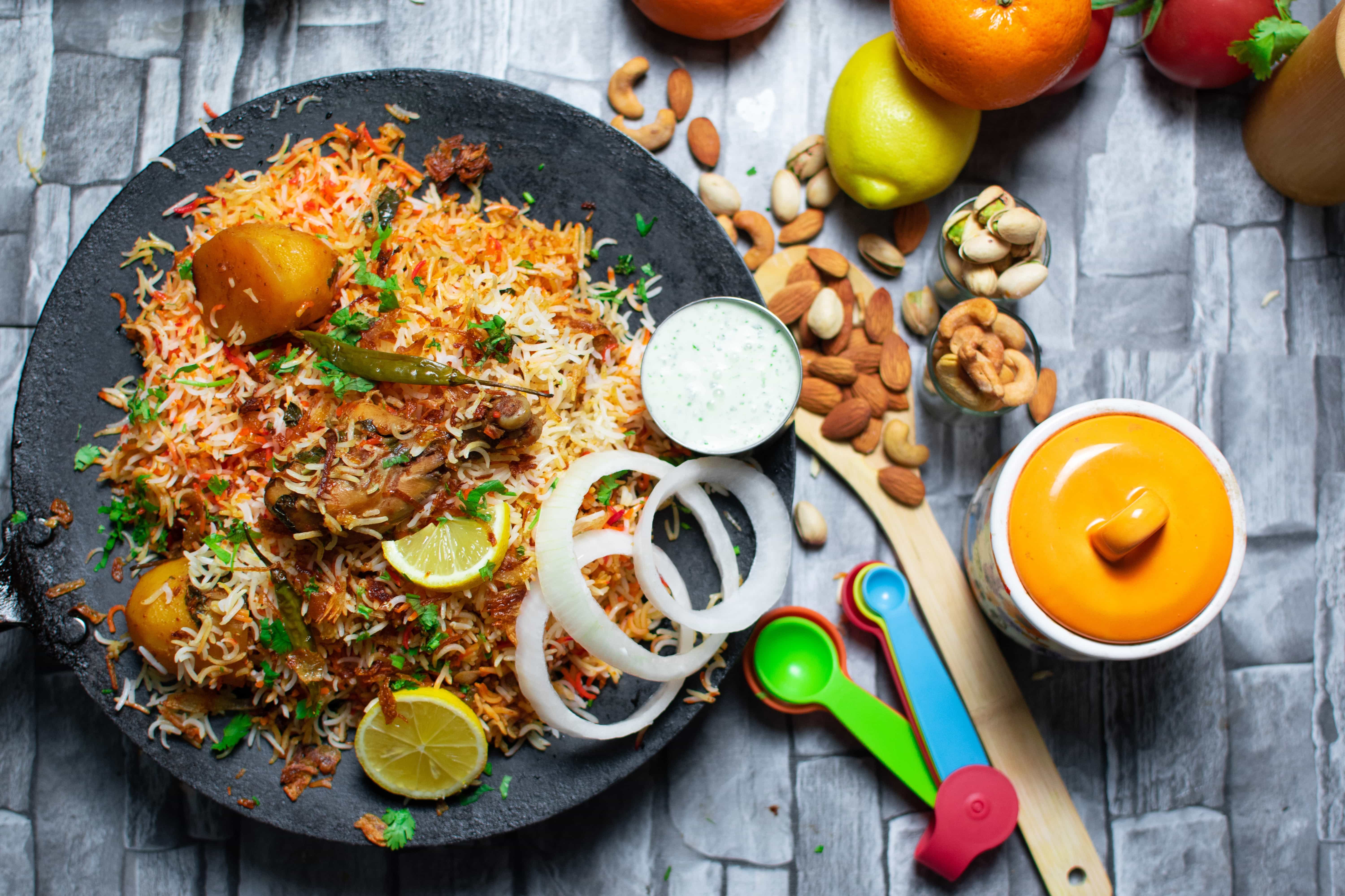 Chicken Biryani Tray