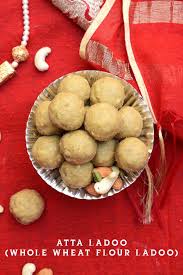Whole Wheat Atta Ladoo (With & Without Gond)