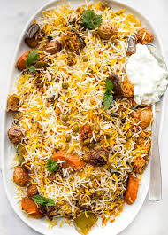 Vegetarian Biryani Tray